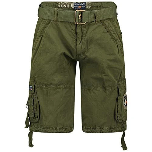 Geo Norway/ Pantheon Men - Men's Shorts / Bermuda - Cotton Cargo Shorts, Boys/Men Clothing for Summe