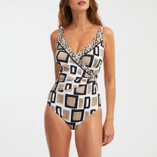 Geo Padded Swimsuit ulti