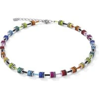 Geo Small Multicoloured Necklace - 15.5" (2" extension)