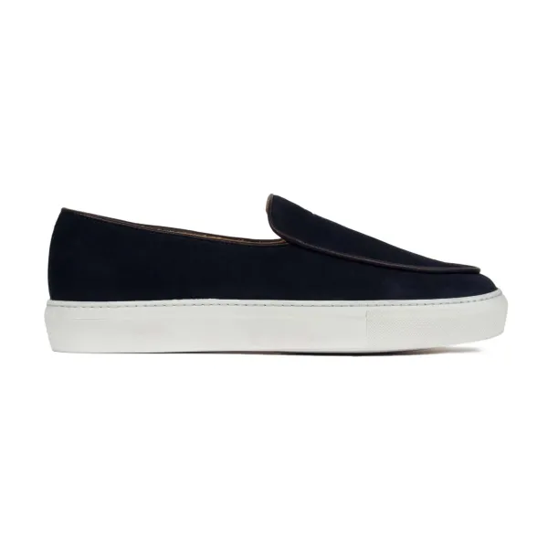 Georgetown Suede NavyShoes, Mens / UK / Navy