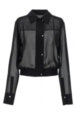 Georgette shirt Black Size