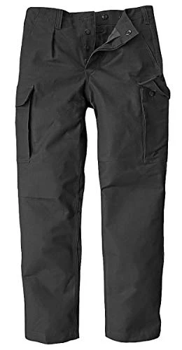 German army moleskin trousers BW field trousers original, black, 42