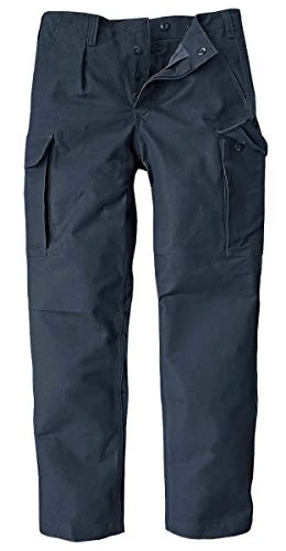 German Army Moleskin Trousers BW Field Trousers Original, navy, W48