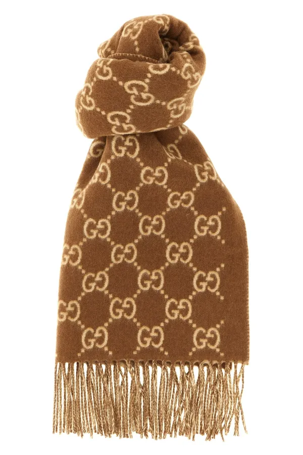 Gg Cashmere Scarf