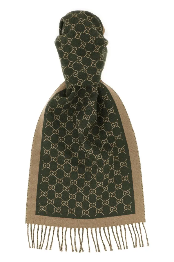 Gg Jacquard Scarf