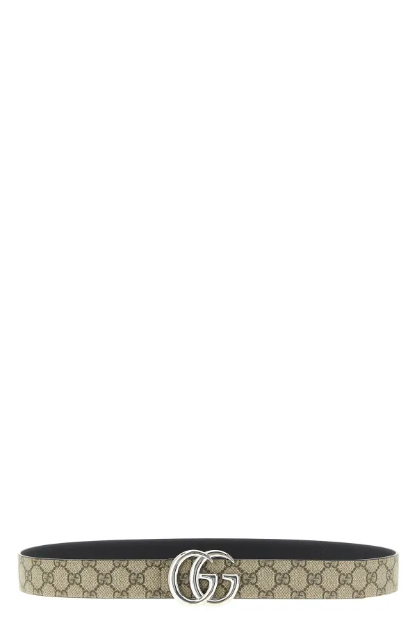 Gg Marmont Reversible Belt - 110 cm