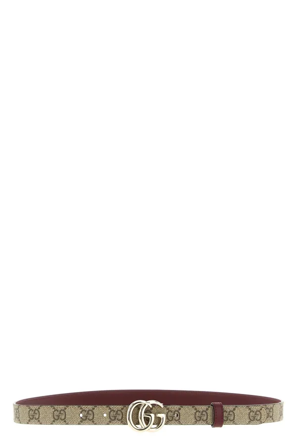 Gg Marmont Reversible Belt - 80 cm