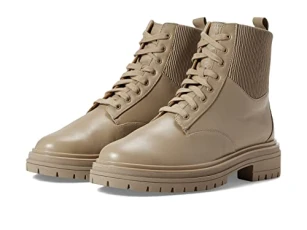 Gianna Gore Lace-Up Boot, Sand Nappa, 9.5 Gianna Gore Lace-Up Boot, Sand Nappa, 9.5