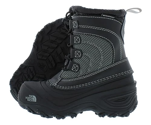 Girls Alpenglow IV Mid-Calf Pull On Snow Boots, Black, Size 020 US/US