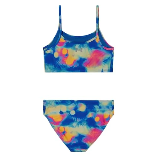 Girls' Bikini, Crest Blue, Tropical Photon Blue, 16