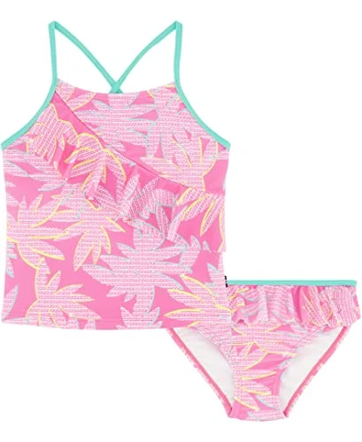 Girls' Bikini Swim Suit, Carmine Rose 22, 2T