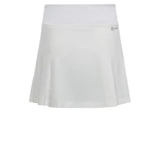 Girls' Club Tennis Pleated Skirt Baby Skirt White