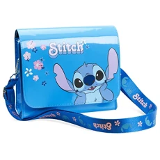 Girls Handbag, Shoulder Bag with Adjustable Strap - Girls Gifts (Blue Stitch) Girls Handbag, Shoulder Bag with Adjustable Strap - Girls Gifts (Blue Stitch)