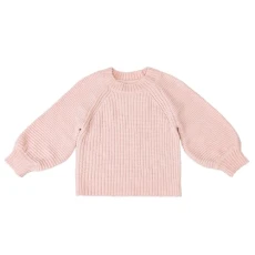 Girls Jumper Sweater Top Pink 3-4 Years Girls Jumper Sweater Top Pink 3-4 Years