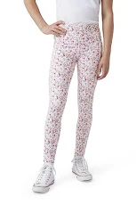 Girls Leggings - Stretch Tight Yoga Pants - Back Zipper Phone Pocket