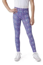Girls Leggings - Stretch Yoga Pants, Phone Pocket | Purple, X-Large Girls Leggings - Stretch Yoga Pants, Phone Pocket | Purple, X-Large