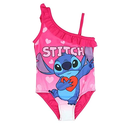 Girl's Lil23-0134 S1 Bikini, Pink, 4 Years