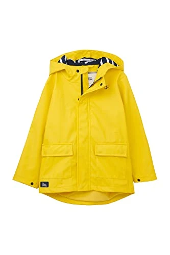 Girls Max Unisex Waterproof Raincoat - Kids Lined Rubberised Windproof Spring Summer Outdoor Coat Wi