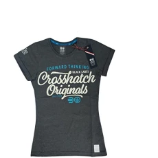 Girls Pepper Short Sleeve Crew Neck T-Shirt Charcoal Grey Size:XS Girls Pepper Short Sleeve Crew Neck T-Shirt Charcoal Grey Size:XS