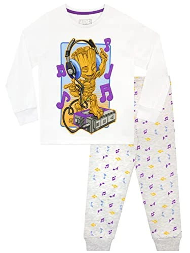 Girls Pyjamas Groot Multicoloured 10-11 Years