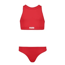 Girl's Racerback Bikini Set, Red, 164, XL Girl's Racerback Bikini Set, Red, 164, XL