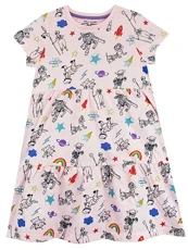 Girls Toy Story Dress Daywear for Kids Pink 4-5 Years Girls Toy Story Dress Daywear for Kids Pink 4-5 Years