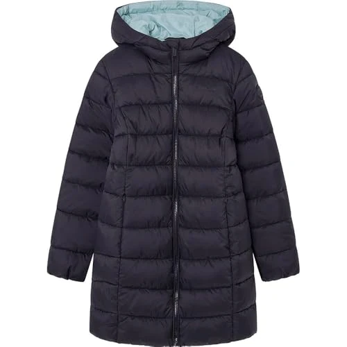 Girl's Vivian Long, Jacket, Black, 16 Years