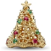 Glitter Christmas Tree Charm