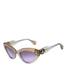 Gloss Cream Sunglasses 53mm - Grey