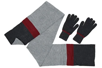 Gloves and Scarf Fundamentals Knit Set Gloves and Scarf Fundamentals Knit Set