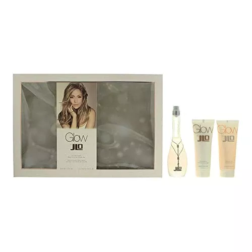 Glow Eau De Toilette 3 Piece Gift Set: Eau De Toilette 50ml - Body Lotion 75ml - Shower Gel 75ml