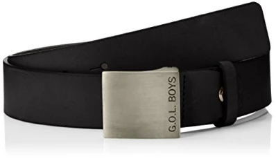 Gol Men's Echt Ledergürtel Belt, Black (Black), 90 Gol Men's Echt Ledergürtel Belt, Black (Black), 90