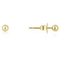 Gold 3mm Ball Stud Earrings - Gold