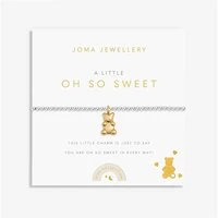 Gold A Little Oh So Sweet Bear Children's Bracelet - Gold