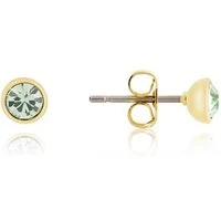 Gold August Stud Earrings - Gold