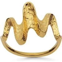 Gold Bay Ring - Ring Size 55