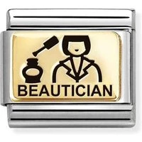 Gold Beautician Charm