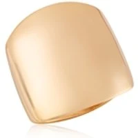 Gold Chunky Statement Adjustable Ring - Gold