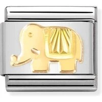 Gold Elephant Charm