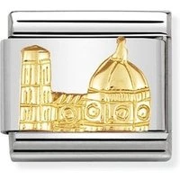 Gold Florence Duomo Charm - Stainless Steel