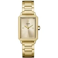 Gold Fluette Link Bracelet Watch - Gold