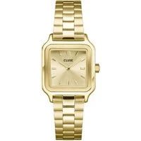 Gold Gracieuse Petite Square Watch - Gold