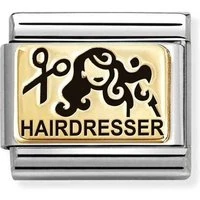 Gold Hairdresser Charm