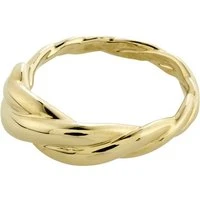 Gold Jonna Twirl Deco Ring - Gold