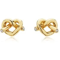 Gold Love Me Knot Earrings