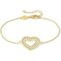 Gold Lovecloud Heart Bracelet