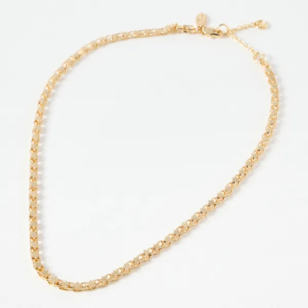 Gold Lucy Star Interest Chain Necklace