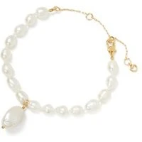 Gold Pearl Bracelet - Gold