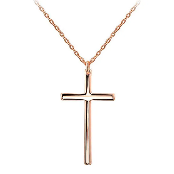 Gold Plated Cross Necklace