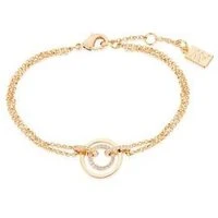 Gold Ripple Effect Bracelet